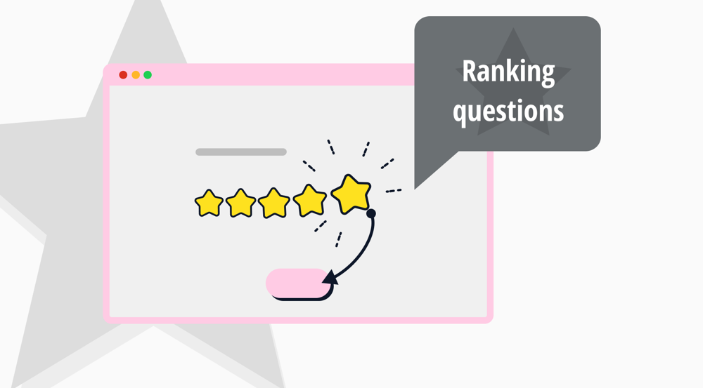 Ranking questions: Tips, types & 35+ examples to use
