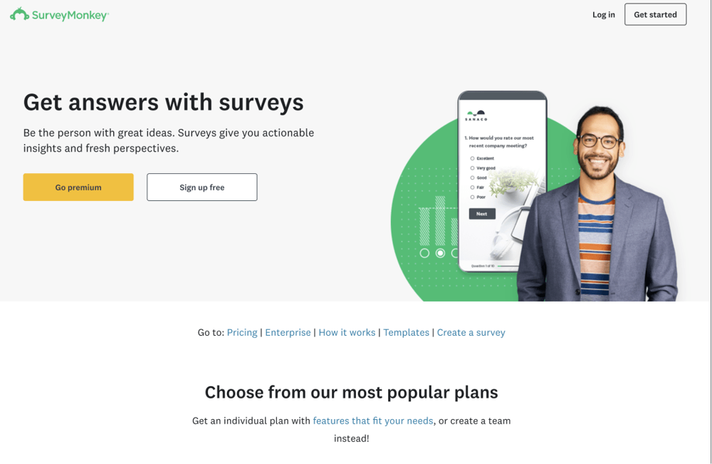 #12 AskNicely alternative - SurveyMonkey