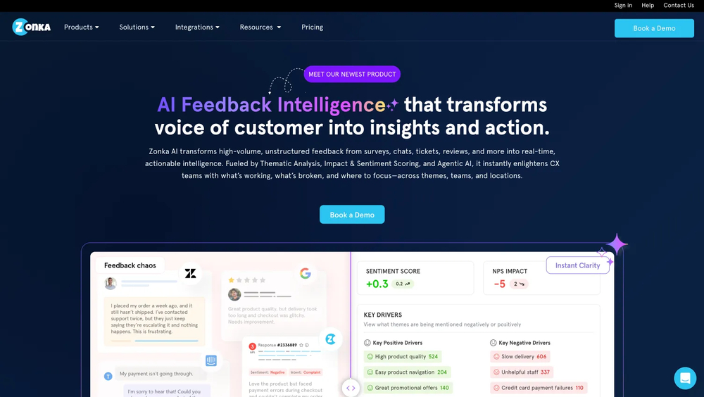 #7 AskNicely alternative - Zonka Feedback