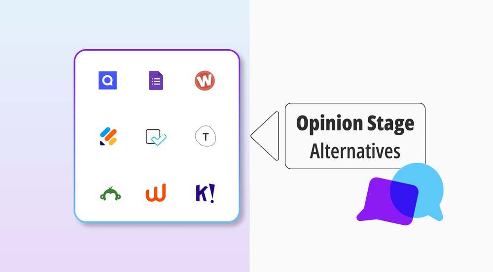 Top 14 Opinion stage alternatives to create a quiz (for free)