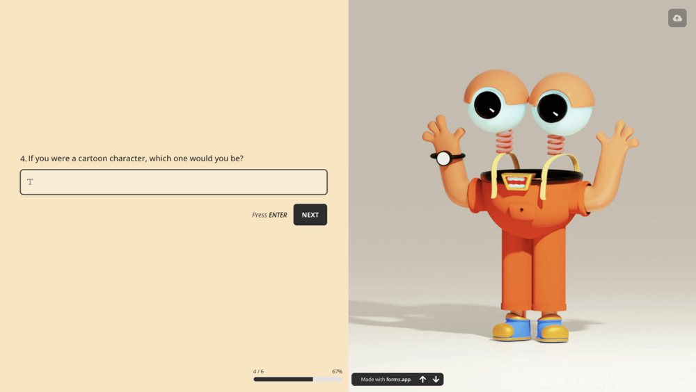 Eine lustige Umfragefrage, um Kinder zu fragen
