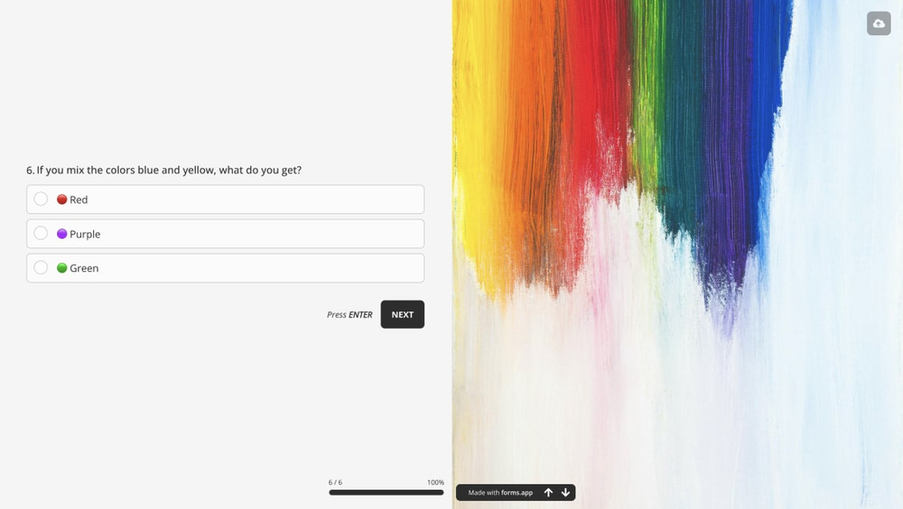 Eine Quizfrage für Kinder