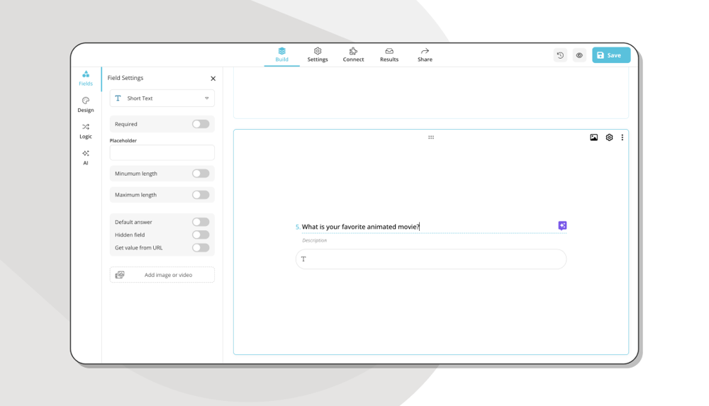 Fügen Sie Ihre Fragen hinzu