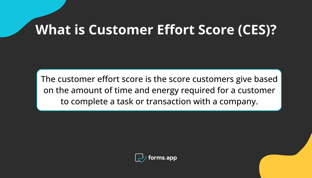 What is Customer Effort Score (CES)?