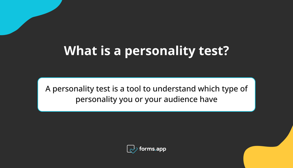 What is a personality test
