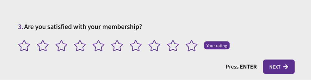 A star rating question