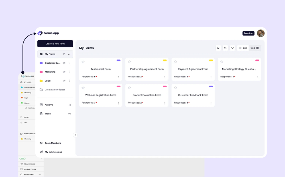 The new dashboard focusing on clarity 