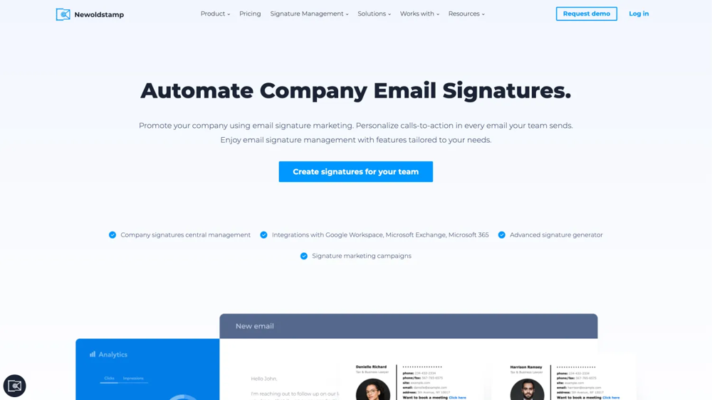 Homepage of Newoldstamp