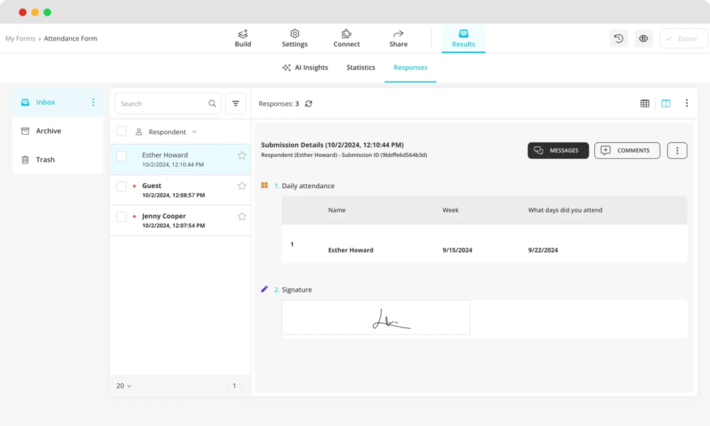 Verifica las respuestas