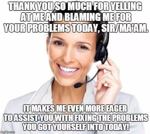 #4 Customer Service Meme - Source:&nbsp;Keeping