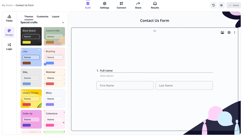 Style your online survey