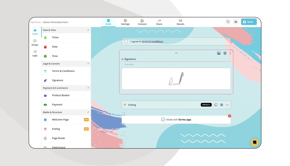 Fügen Sie Ihre Umfragenfragen hinzu