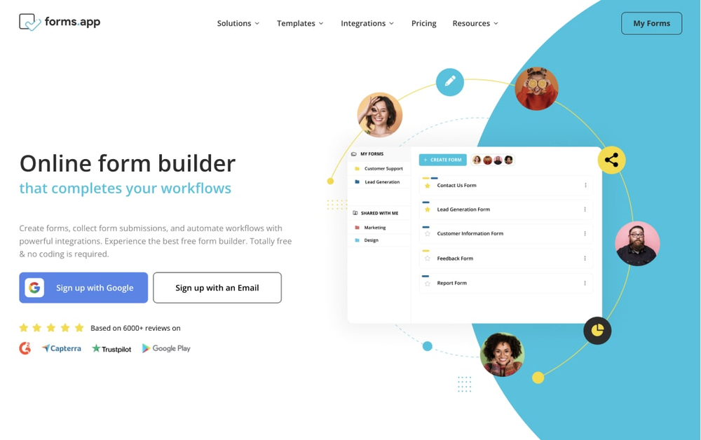 #1 Quizlet alternative - forms.app