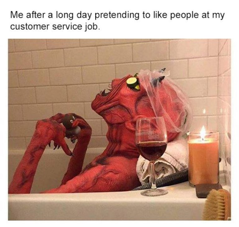 #7 Customer Service Meme - Source: Keeping