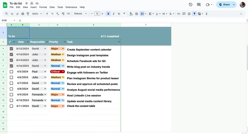 Personaliza tus datos