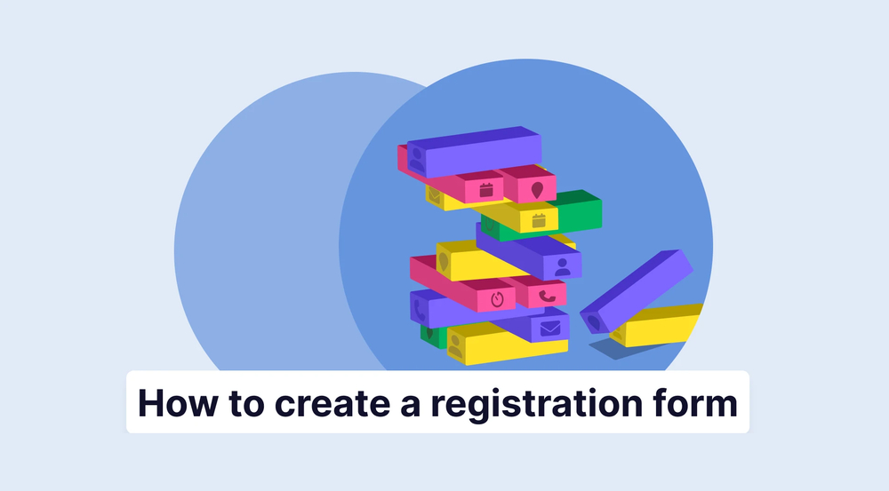 How to create an online registration form (free templates & more)