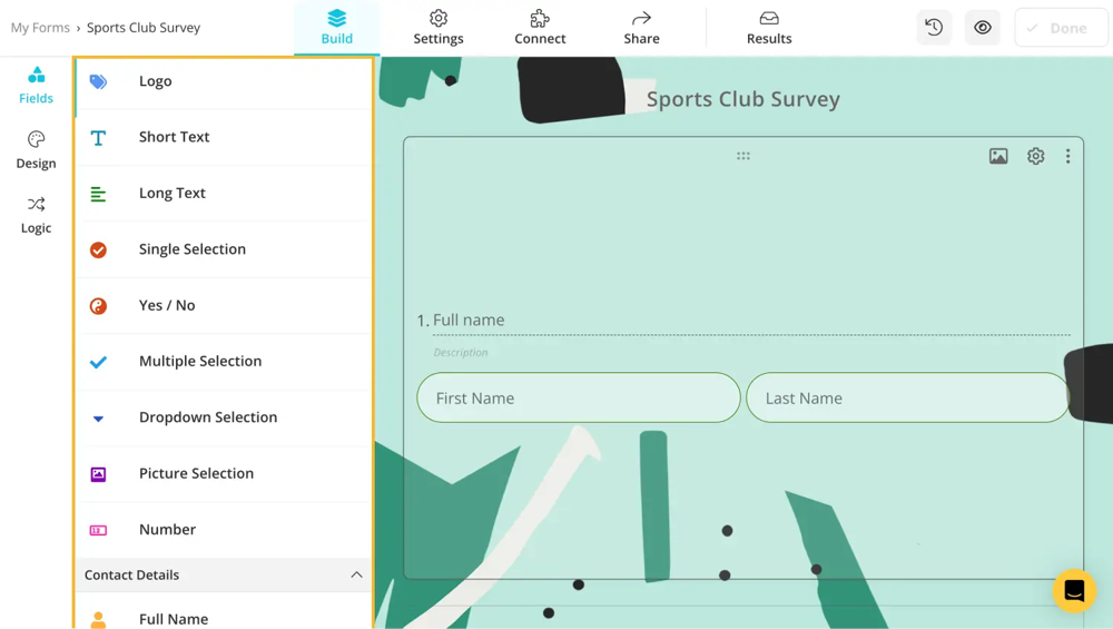 Anket sorularınızı ekleyin