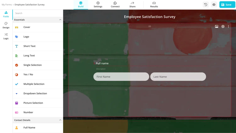 Fügen Sie Fragen hinzu oder bearbeiten Sie diese
