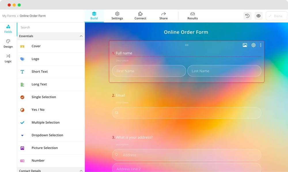 Ajouter les détails