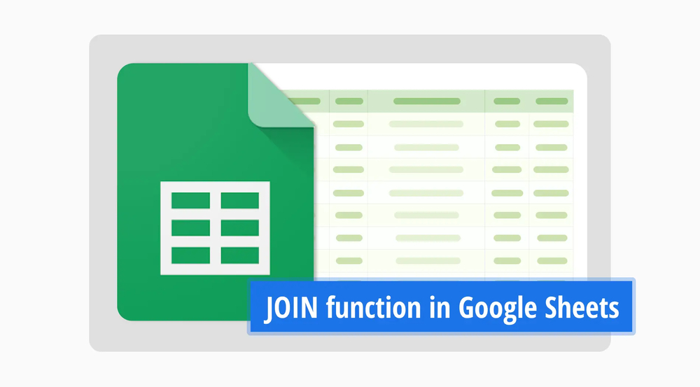 Google Sheets'te JOIN işlevi nasıl kullanılır? (Detaylı adımlar)
