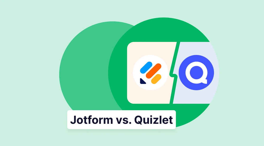 Jotform vs. Quizlet: Which one is more suitable for you?