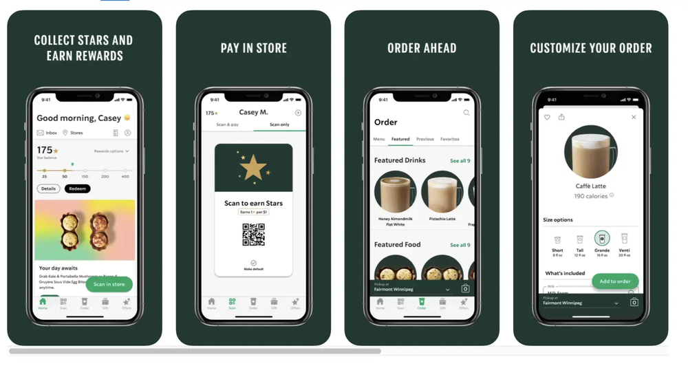 Personalized marketing example of Starbucks (Source: Indigo9 Digital)