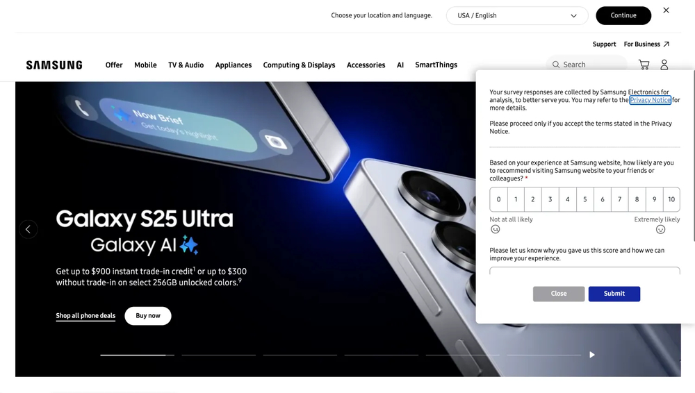Samsung's customer retention example