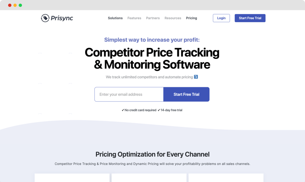 #9 Best market research tool - Prisync