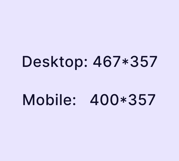 An image showing the best dimensions of the item image can add