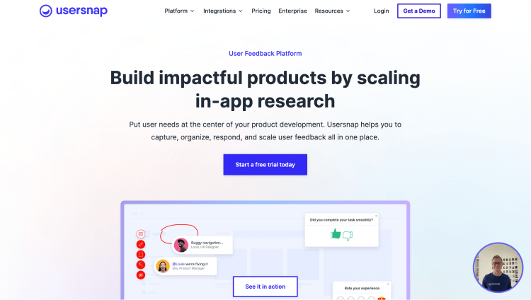 #13 AskNicely alternative - Usersnap