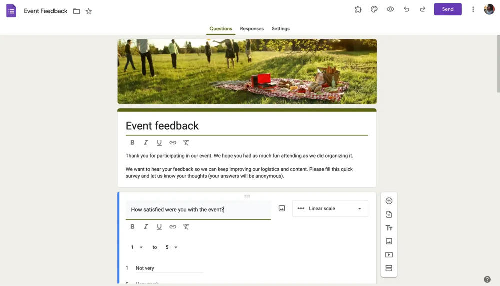 Fügen Sie Ihre Fragen hinzu
