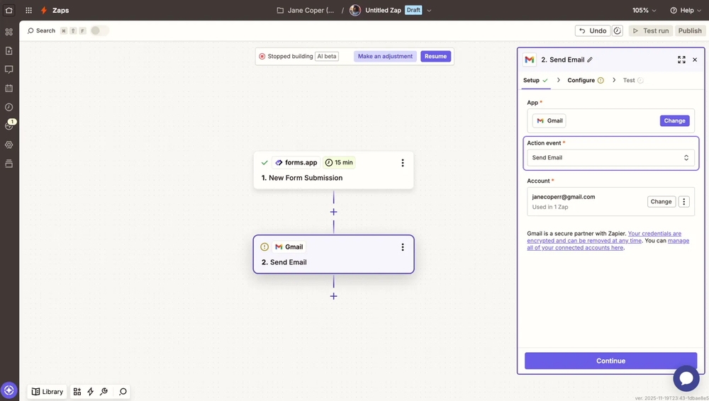An image showing the pop-up that appears once you click the other tool element, where you will need to sign in first