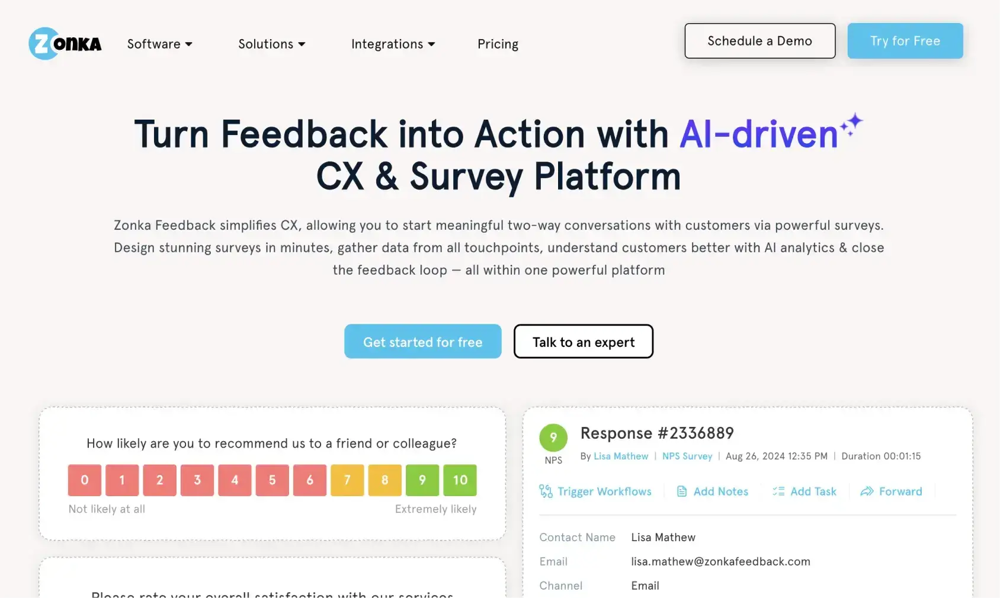 #6 Best market research tool - Zonka Feedback