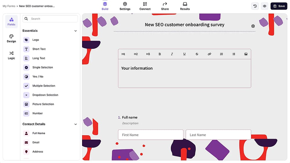 Title your survey