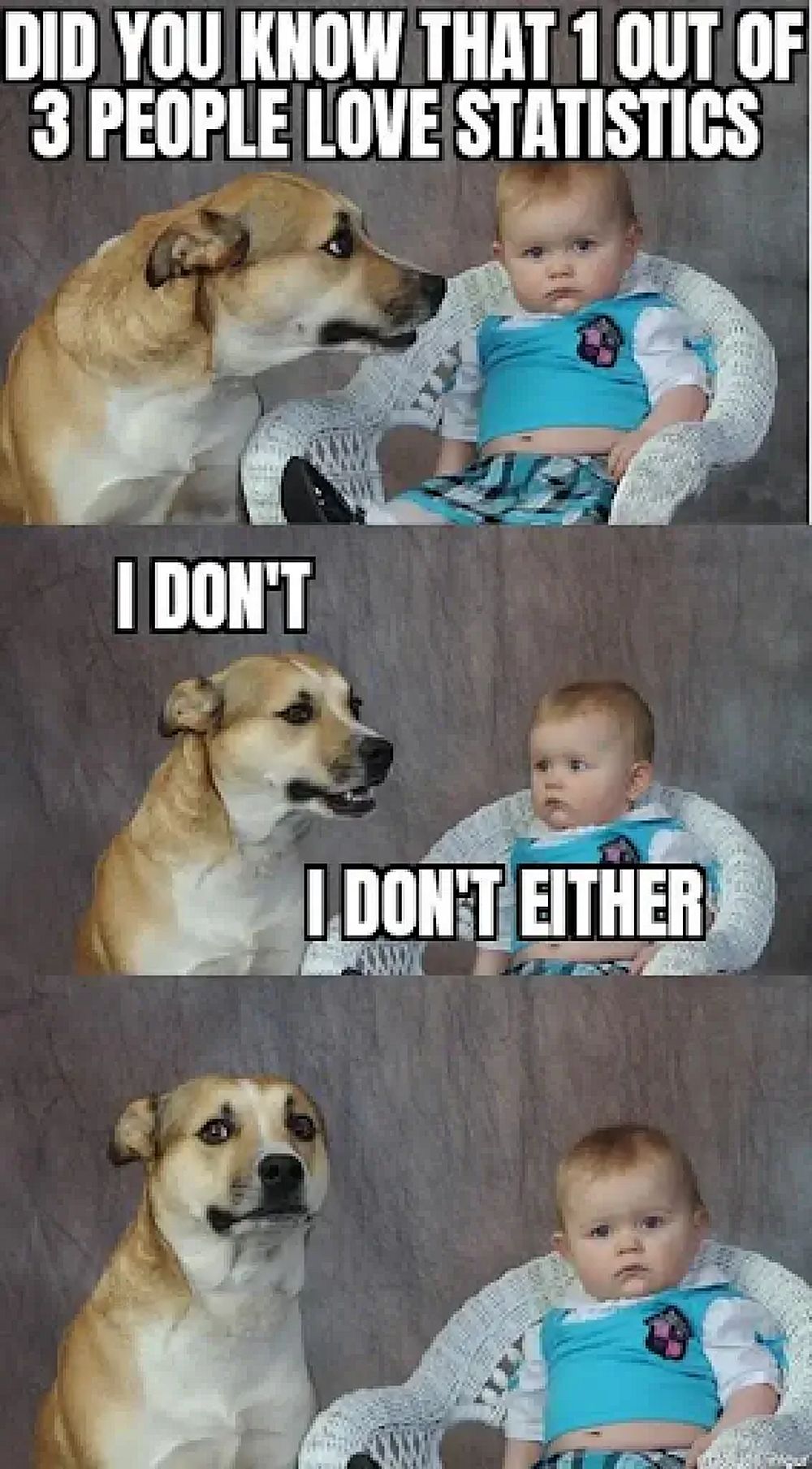#6 Meme de Estatística - Fonte:&nbsp;Reddit