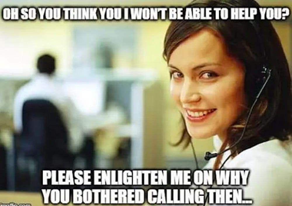 #29 Call center meme - Source:&nbsp;filwebasiainc
