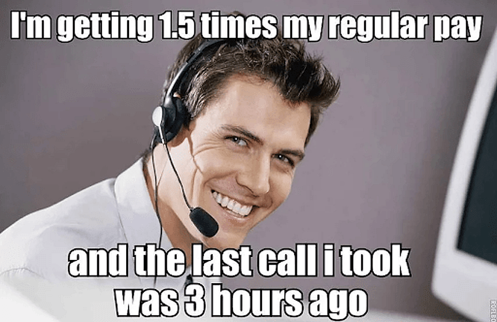 #8 Call center meme - Source:&nbsp;proactiveplanning