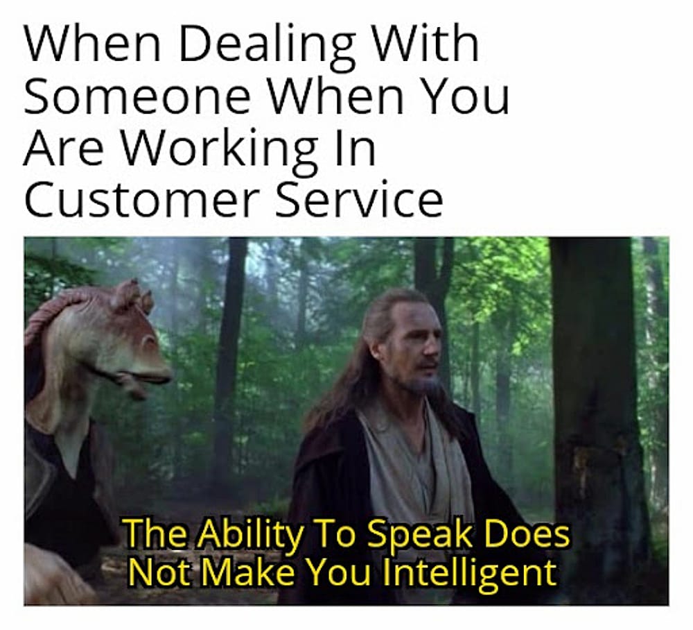 #6 Customer Service Meme - Source:&nbsp;SentiSum