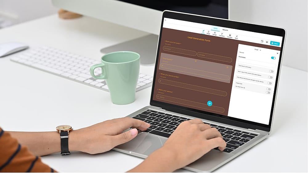 Creating a quiz on forms.app