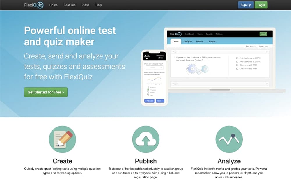 #10 ProProfs quiz maker alternative - FlexiQuiz&nbsp;