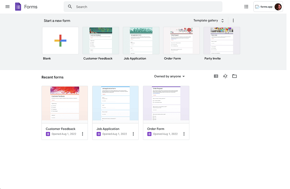 #3&nbsp;ProProfs quiz maker alternative - Google Forms
