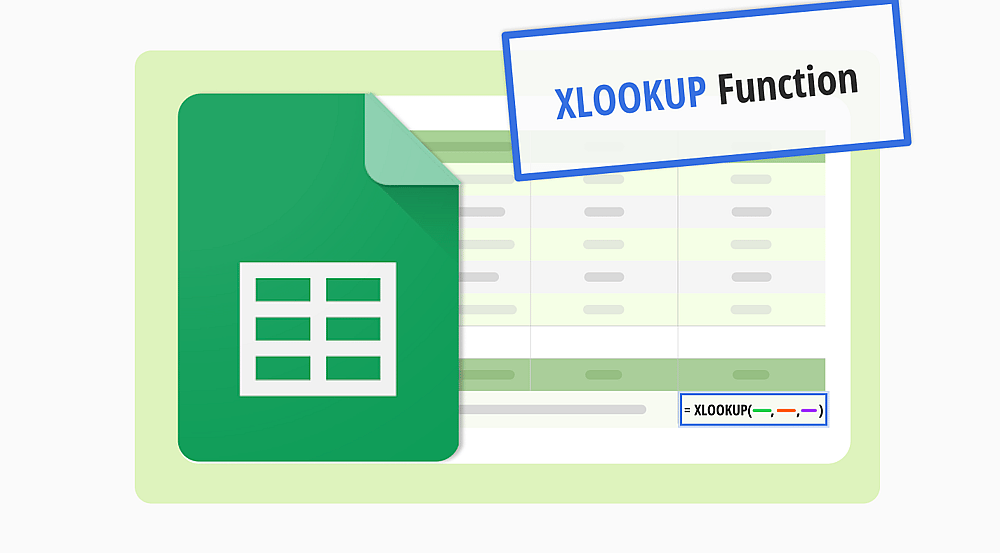 Google Sheets'te XLOOKUP işlevi nasıl kullanılır