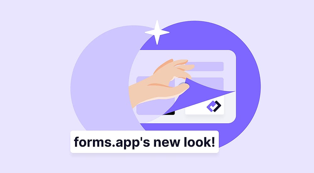 A new page: Introducing forms.app's new look