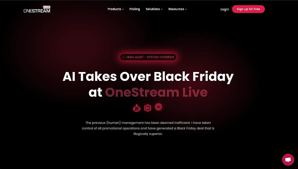Discount page of OneStream Live