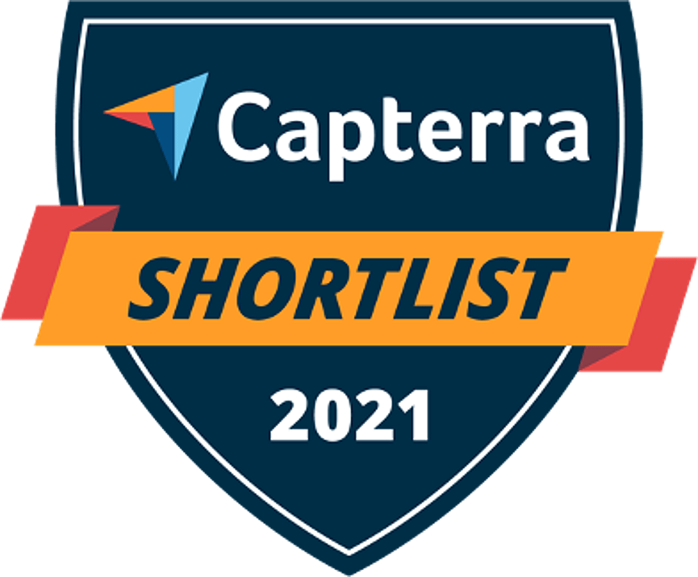 forms.app Capterra Shortlist Badge