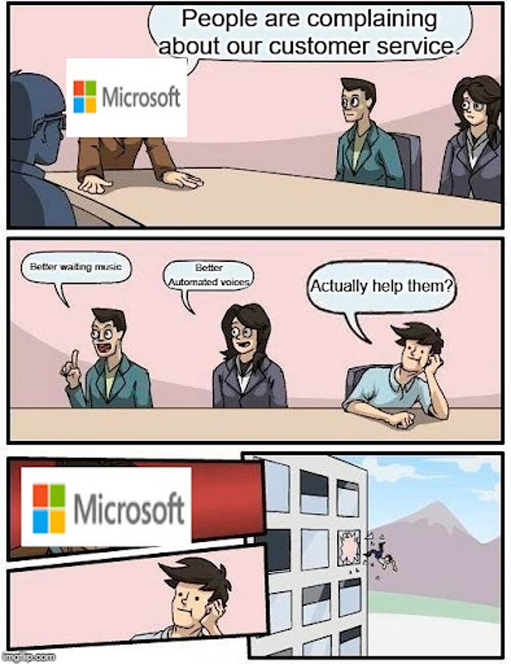 #10 Customer Service Meme - Source: imgflip