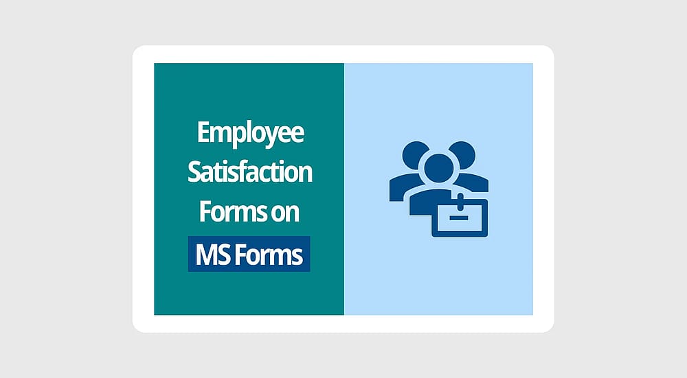 Comment créer un sondage de satisfaction des employés dans Microsoft Forms