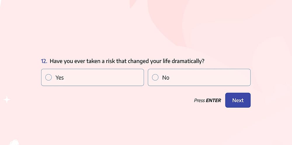 “Have you ever had” question