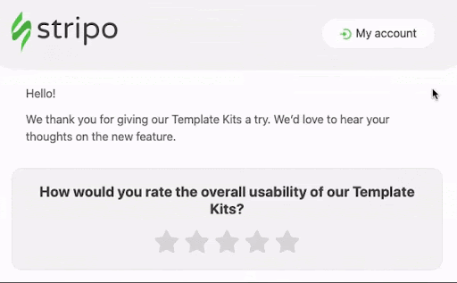 Email from Stripo
