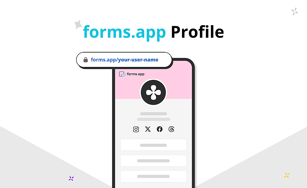 Announcing: forms.app Profile 👤